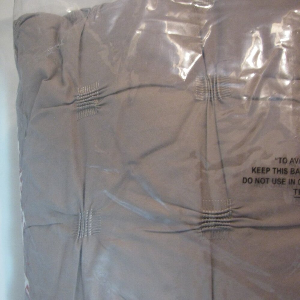 New Decorative Throw Pillow $24 Gold Beige from Kohls Fancy Stitching - Picture 2 of 4